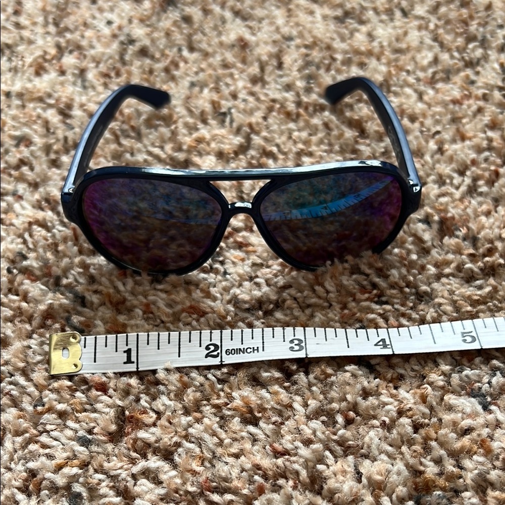 Carter's Dark Blue Baby 0-3 Aviator Sunglasses Modern Design